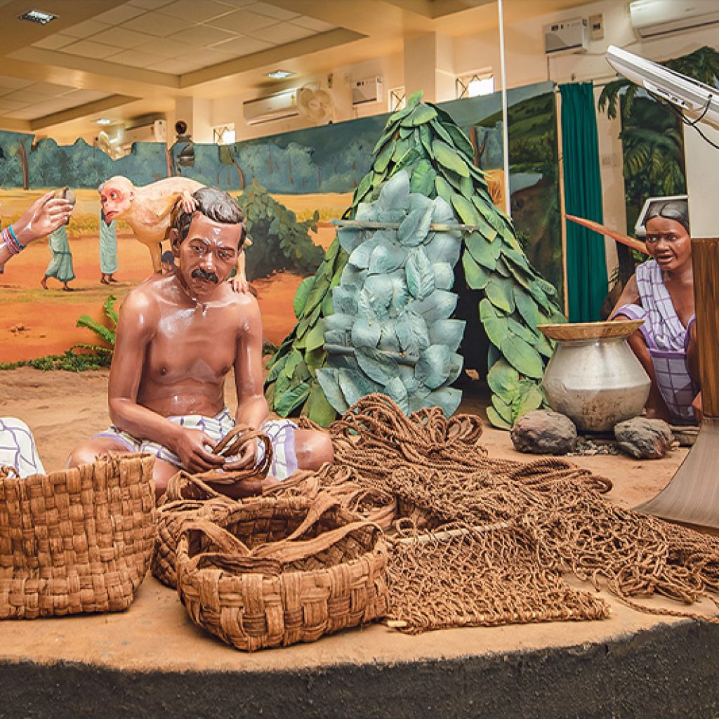 Museums05-Display gallery at Tribal Museum